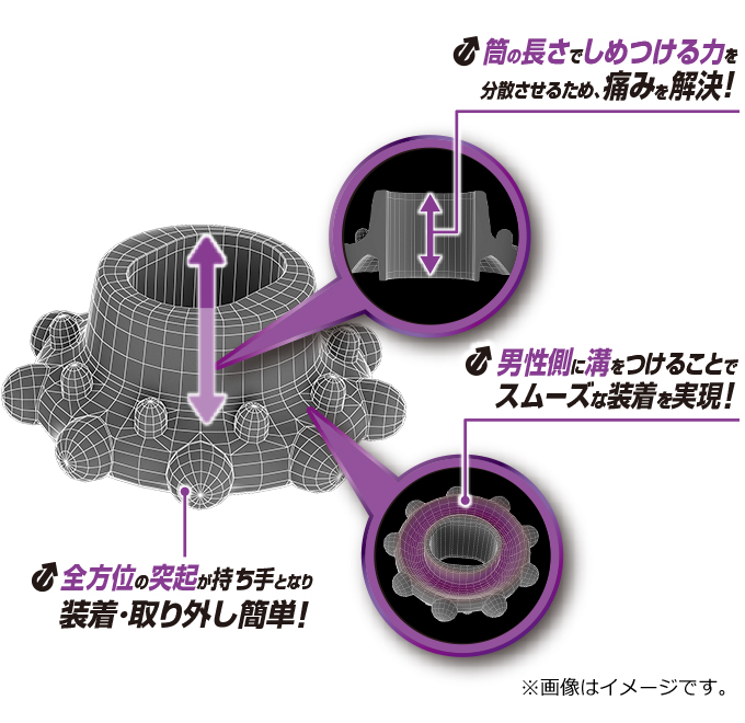 いつもと違う逞しさをアピール。驚愕のホールド力。